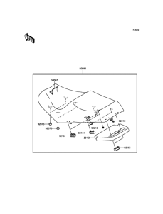 ZG1400 Сиденье