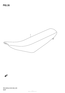 RM-Z250 Сиденье