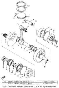 DT1 Crank shaft