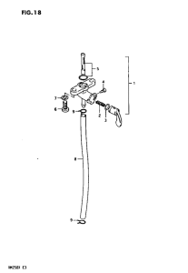 RM250 Топливный кран