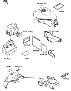ZG1000 Наклейки