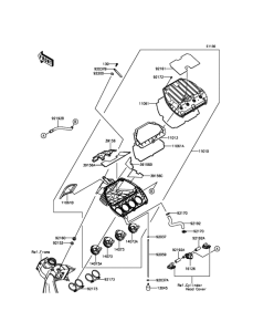 ZX600 Воздушный фильтр