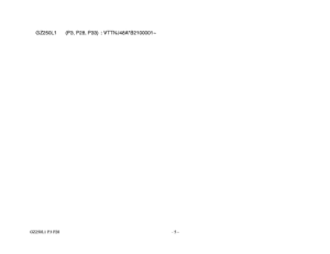 GZ250 Catalog preface