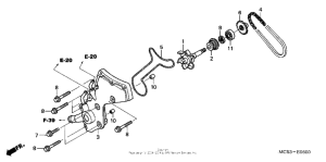 ST1300 Водяной насос