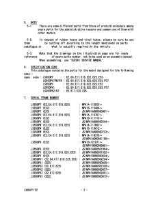 LS650 Catalog preface