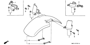  Переднее крыло