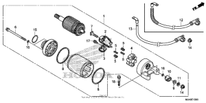 VT750C2B Стартер