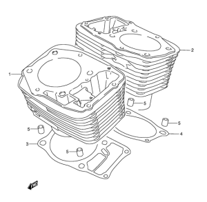 VL1500 Цилиндр