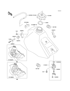  Топливный бак