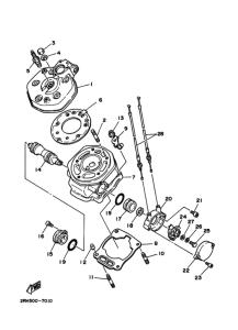 TZR125 Цилиндр