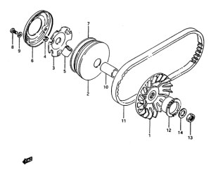 CP50 Трансмиссия