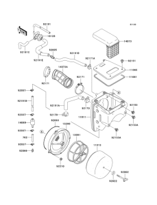  Воздушный фильтр