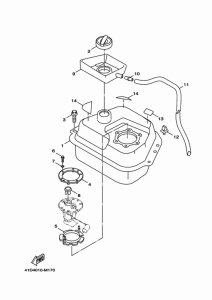 XC125E フユエルタンク