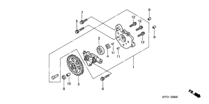 CBF250 Маслонасос