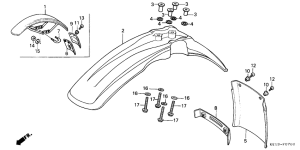 MTX125 Переднее крыло