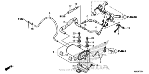 CBR600RR (ABS) Evap canister (cbr600ra)