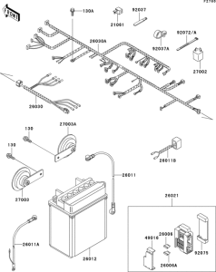 KLE500 Электрика
