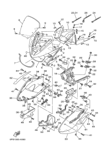 TDM900 Обтекатель 1