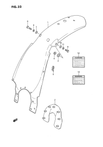DS80 Заднее крыло