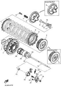 FZR400RR ｸﾗｯﾁ