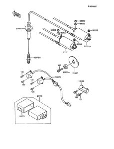 ZX900 Система зажигания