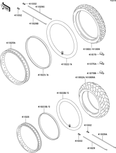KLE500 Покрышки