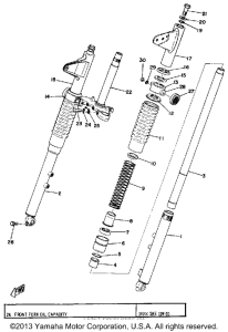 LS2 Передняя вилка