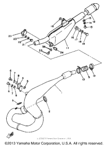 IT465H Выхлопная система