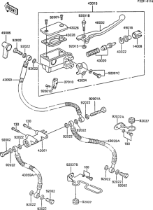 EX305 Главный тормозной цилиндр