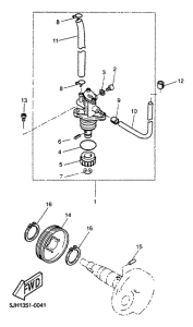 EW50 Масляный насос