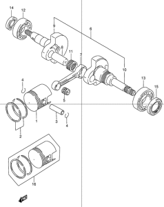 TR50 Вал коленчатый