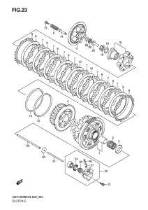 GSX1300BK (ABS) Бендикс