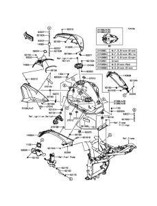 ZR800 Топливный бак