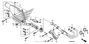 XR650L Глушитель