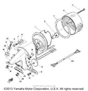 CS5 Задний фонарь