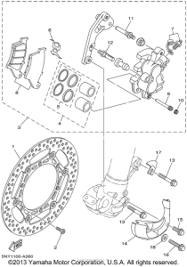  Передний суппорт
