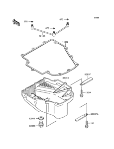 ZR250 Маслянный поддон