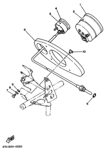 TZ250 Приборы