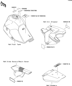 KL650 Лейбл предостережения