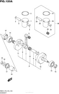 RM85L Коленвал
