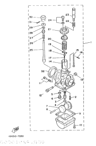 YB100 Карбюратор