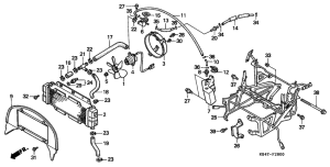 CN250 Радиатор