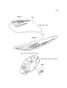 BR125 Наклейки