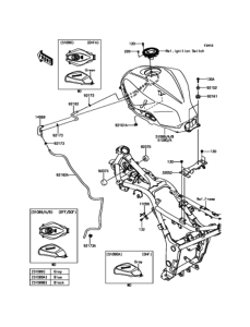 ER250 フューエルタンク