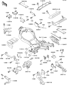 ZX1100 Battery case(1 / 2)