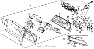 GL1200I Gl1200i instruments 84-85