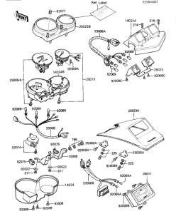 KZ1100 Спидометр