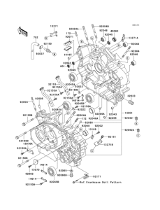 VN1500 Crankcase(1 / 2)(vn1500-n1 / n2)