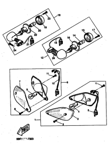 YQ50 Проблесковый световой сигнал