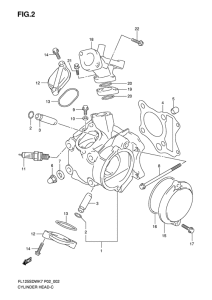 FL125 Головка цилиндров